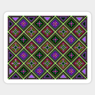 Indigenous ethnic pattern design illustration Sticker